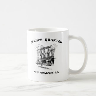 Fransk inkvarterar New Orleans Kaffemugg
