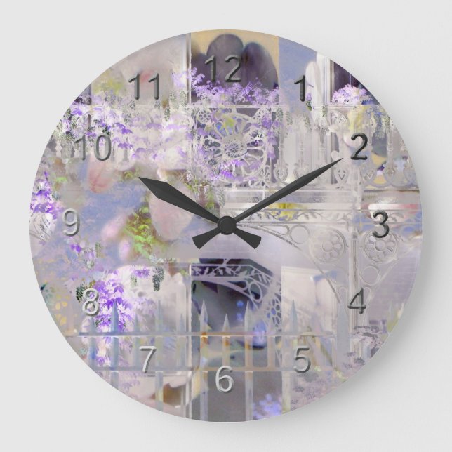 Fransk inkvarterar stor klocka (Framsida)