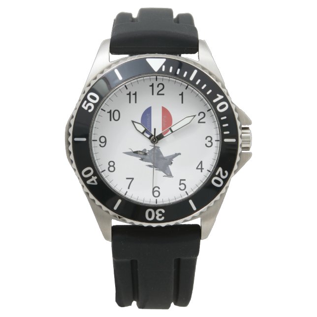 Fransk Jet Fighter Armbandsur (Framsida)