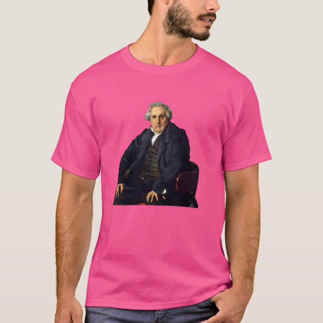 Fransk Journalist Louis-François Bertin av J D Ing T Shirt (Framsida)