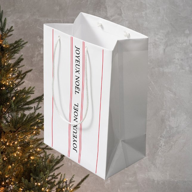 Fransk Jul Joyeux Noël Red Rand (Skapare uppladdad)