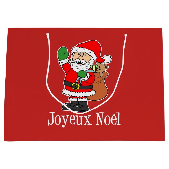 Fransk: Jultomten Joyeux Noel (ON RED) (Framsidan)