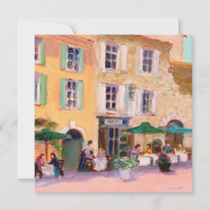 Fransk Kafe-platta kort