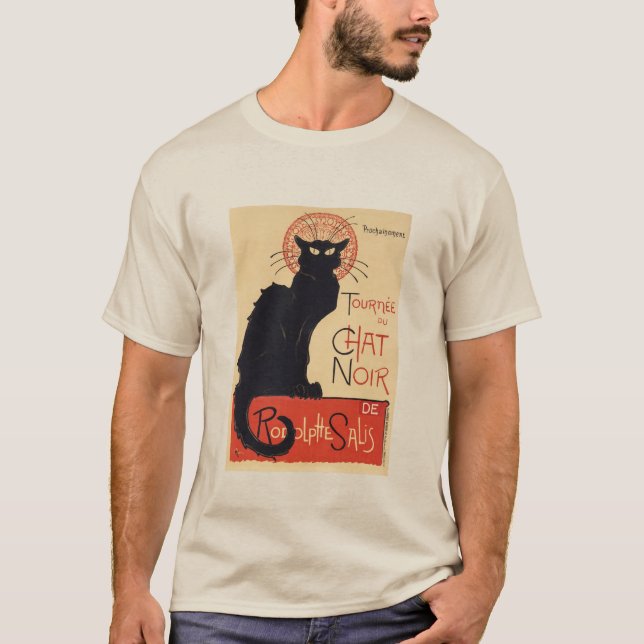 Fransk katt t shirt (Framsida)