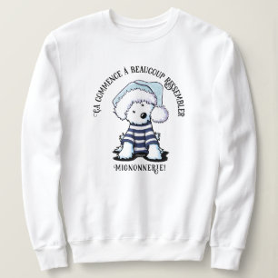 Fransk KiniArt Westie Julsötskjorta T Shirt