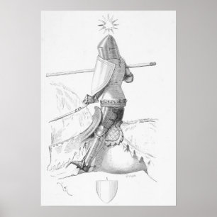 Fransk Knight Poster