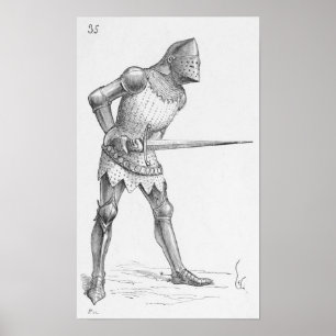 Fransk Knight Poster