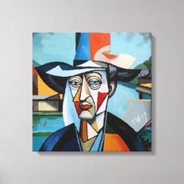 Fransk-konstnären Raphael Canossa Canvastryck