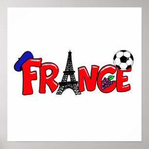 Fransk kulturfotboll fläktar gåvor poster