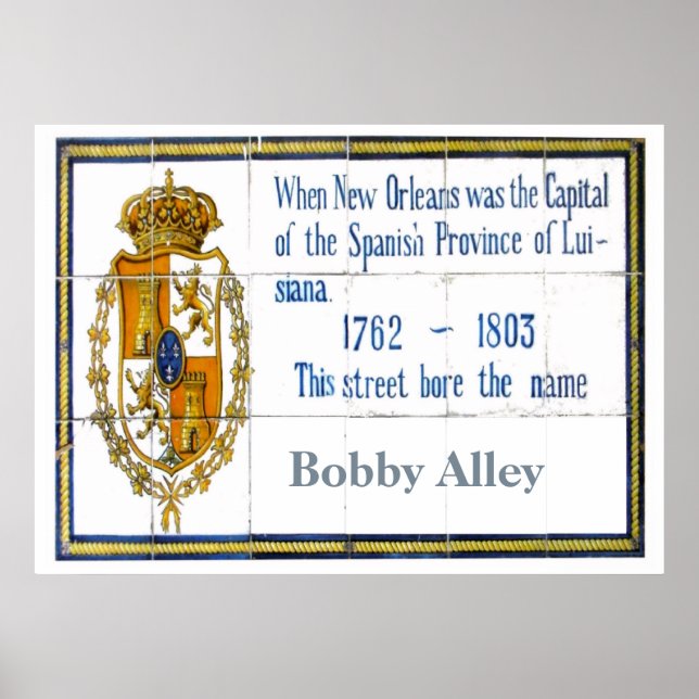 Fransk Kvartsdel, anpassa Poster (Framsidan)