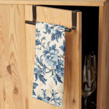 Fransk Land Blue Toile