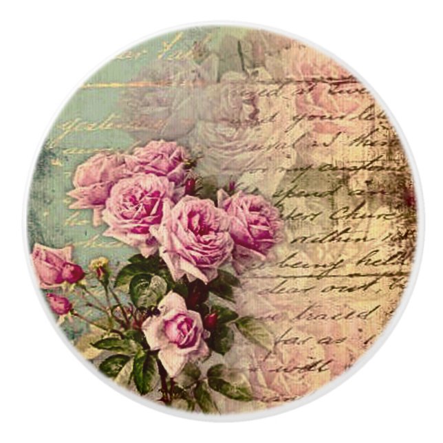Fransk land chic,shabby chic, rosa ros, flora, knopp (Framsidan)