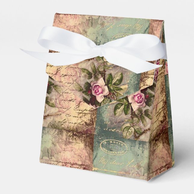 Fransk land chic,shabby chic, rosa ros, flora, presentaskar (Framsidan Sidan)