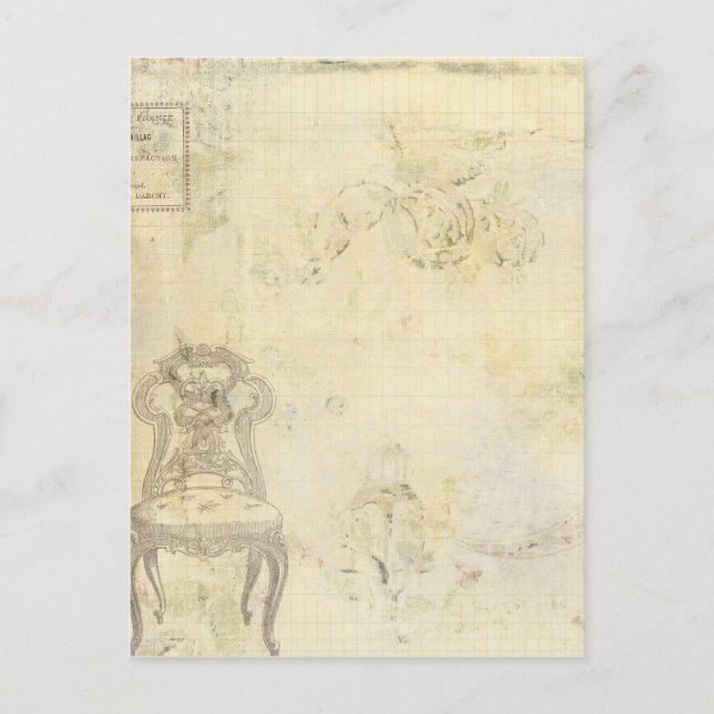 Fransk Land, ordförande Vykort (Framsida)