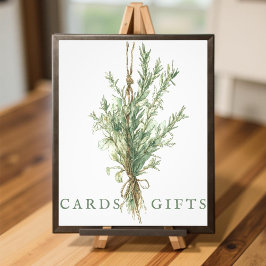 Fransk Land Rosemary Bröllopskort & Gifts Sign Fototryck