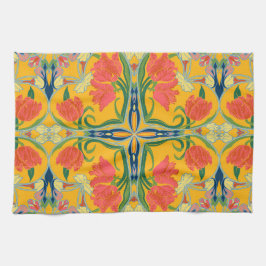 Fransk Land Tulip Kitchen Towel Kökshandduk