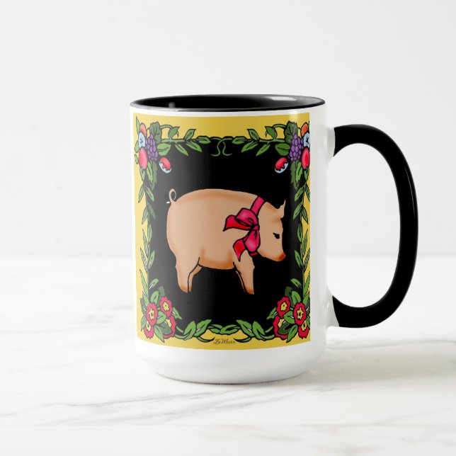 Fransk landgris    mugg (Höger)