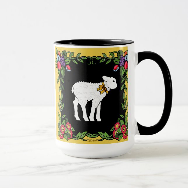 Fransk landLamb Mugg (Höger)