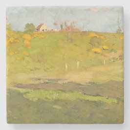 Fransk Landsbygdens landskap (av Georg Pauli) Stenunderlägg