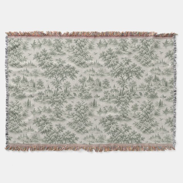Fransk lantegendom | Sago textil Filt (Framsidan)