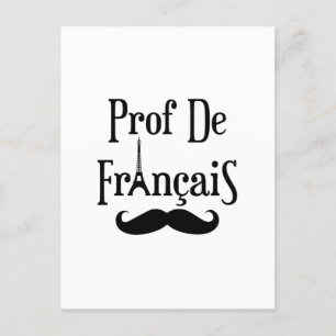 Fransk Lärarprofessor Prof de Francais Vykort