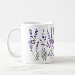 Fransk Lavender Design Kaffemugg