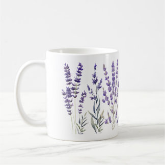 Fransk Lavender Design Kaffemugg