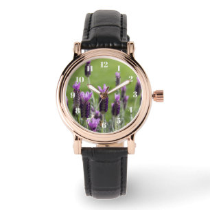 Fransk Lavender Flowers Women's Watch Armbandsur