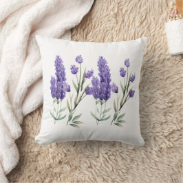 Fransk Lavender Mönster Kudde