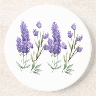 Fransk Lavender Mönster Underlägg