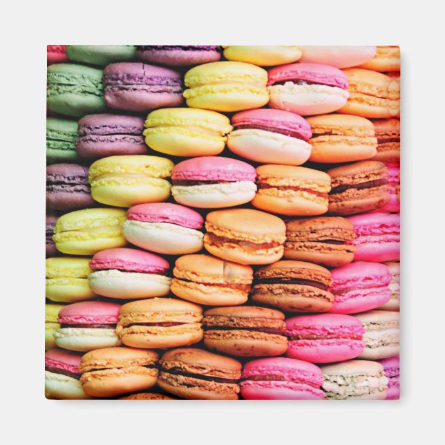 Fransk macaron magnet (Framsidan)