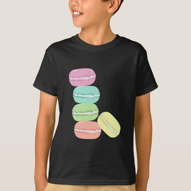 Fransk Macaron T-shirt (Framsida)