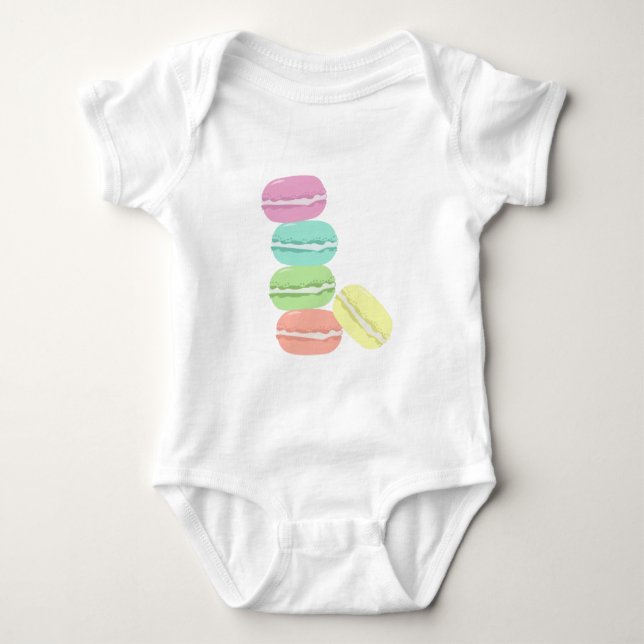 Fransk Macaron T-shirt (Framsida)