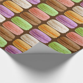 Fransk Macarons - muti-färgade pastell Presentpapper