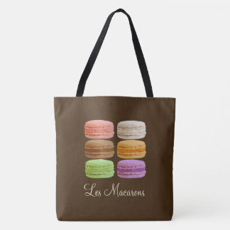 Fransk Macarons - muti-färgade pastell Tygkasse