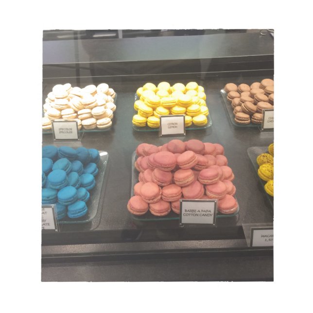 Fransk Macarons | Paris, Frankrike Anteckningsblock (Framsida)