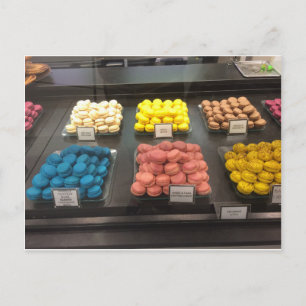 Fransk Macarons Paris, Frankrike Vykort