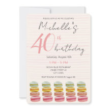 Fransk Macarons vattenfärgad Hand-målad Anpassning