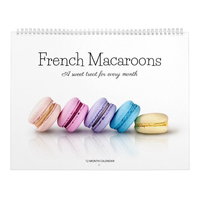 Fransk Macaroons-kalender Kalender (Omslag)
