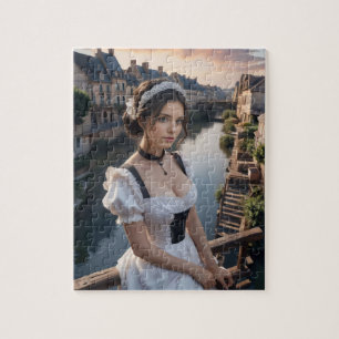 FRANSK MAID FANTASY JIGSAW PUZZLE PUSSEL
