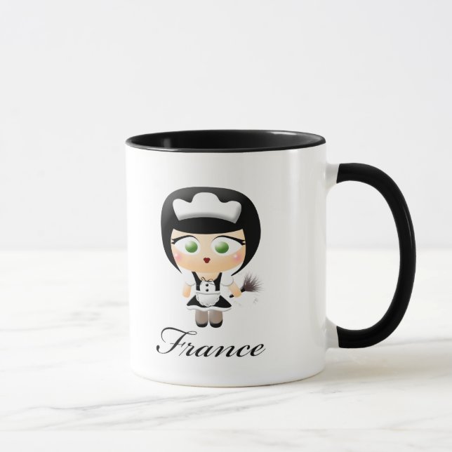 Fransk Maid Mugg (Höger)