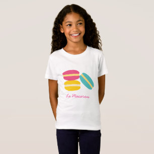 Fransk makaron, färglösa kakor t shirt