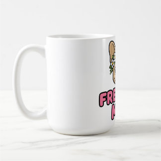 Fransk mamma fransk bulldoggskopp kaffemugg