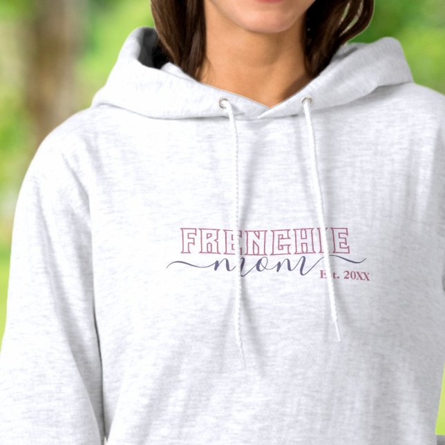 Fransk mamma varsity script etablerad t shirt (Skapare uppladdad)