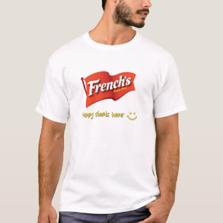 Fransk manar Sleeveless skjorta T-shirt