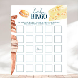 Fransk Market - Baby Shower Baby Bingo Game