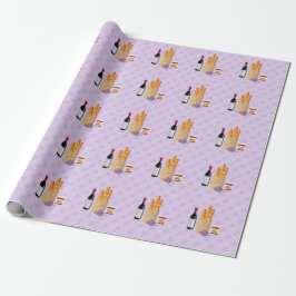 Fransk Market Lavender Presentpapper