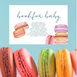 Fransk Market - Macaroons - Bok för Baby infoga Placeringskort