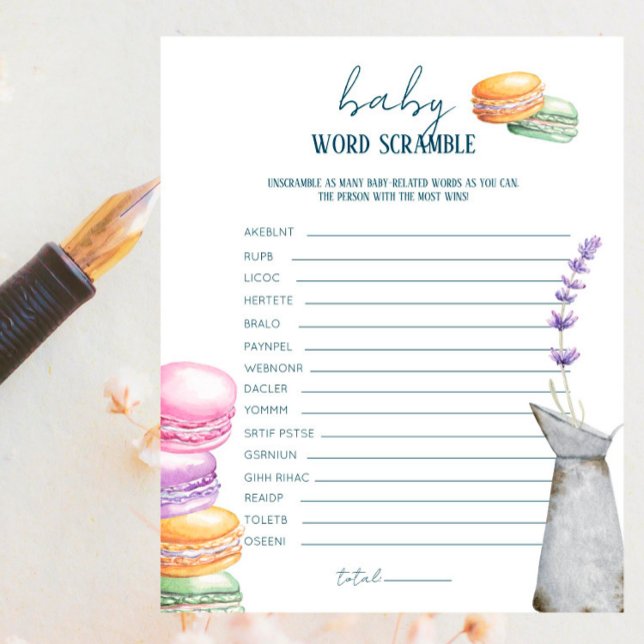 Fransk Marknaden för scenspel i Baby Ord (Skapare uppladdad)