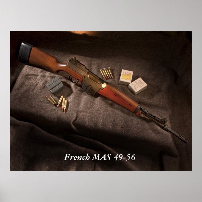 Fransk MAS 49-56 Poster (Framsidan)